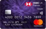Image of mastercard from HSBC bank.